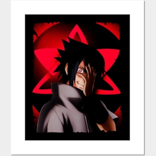 SASUKE UCHIHA MERCH VTG Posters and Art